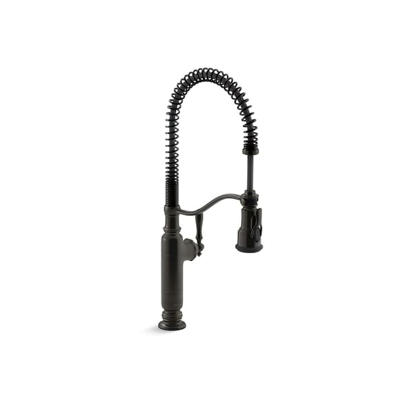 6-15/16 in Mount, 1 Hole Kitchen Faucet